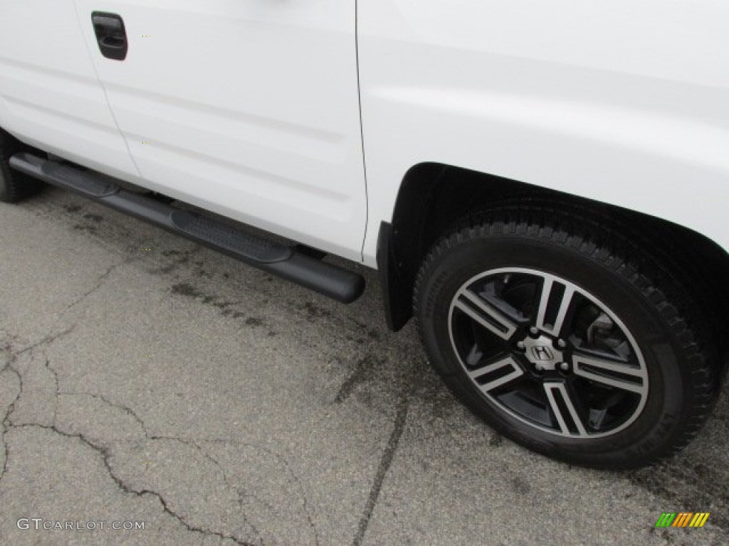 2012 Ridgeline Sport - White / Black photo #3
