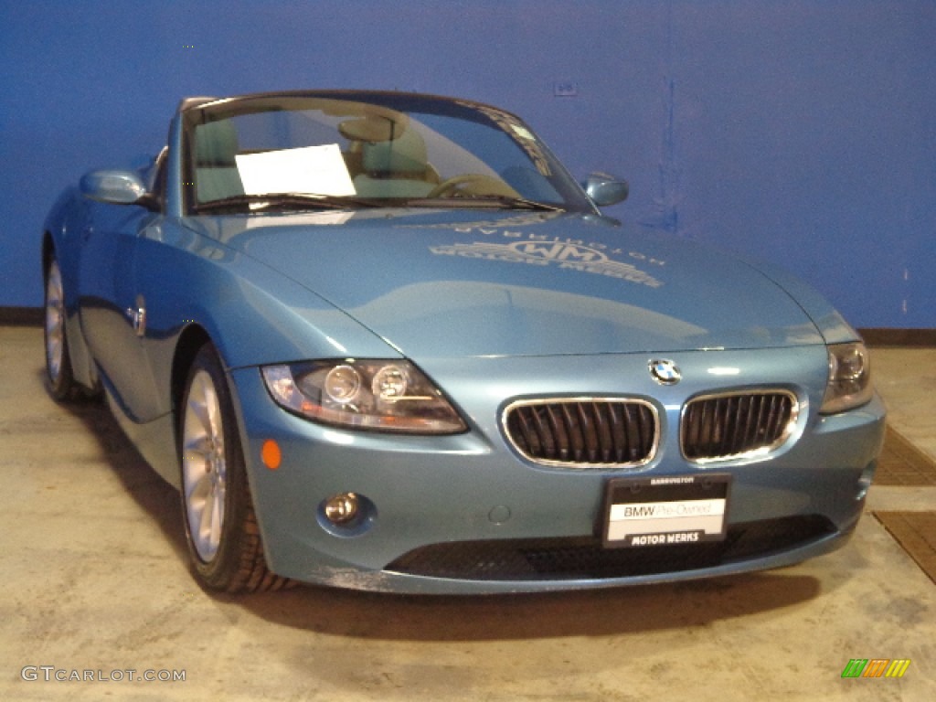 Maldives Blue Metallic BMW Z4