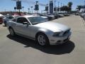 2014 Ingot Silver Ford Mustang V6 Coupe  photo #5