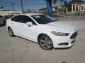 2014 Oxford White Ford Fusion SE  photo #5