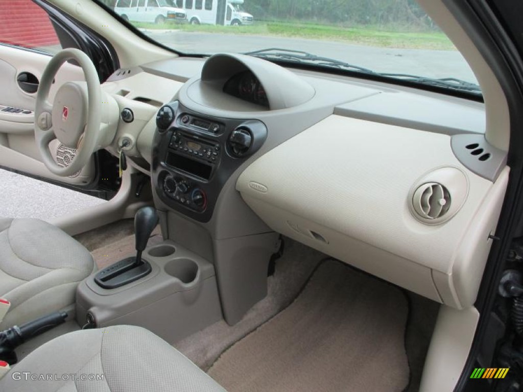 2003 ION 2 Sedan - Black / Tan photo #16