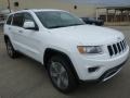 2014 Bright White Jeep Grand Cherokee Limited 4x4  photo #8