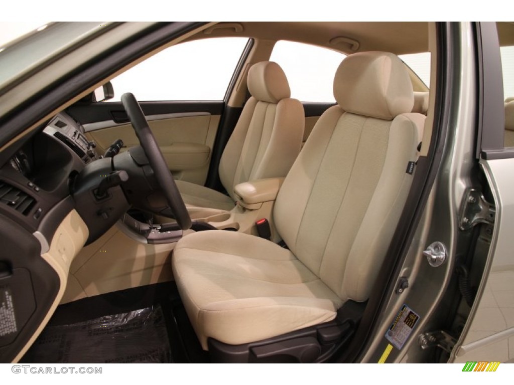 Camel Interior 2010 Hyundai Sonata GLS Photo #91604523