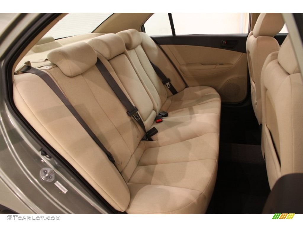 2010 Hyundai Sonata GLS Interior Color Photos