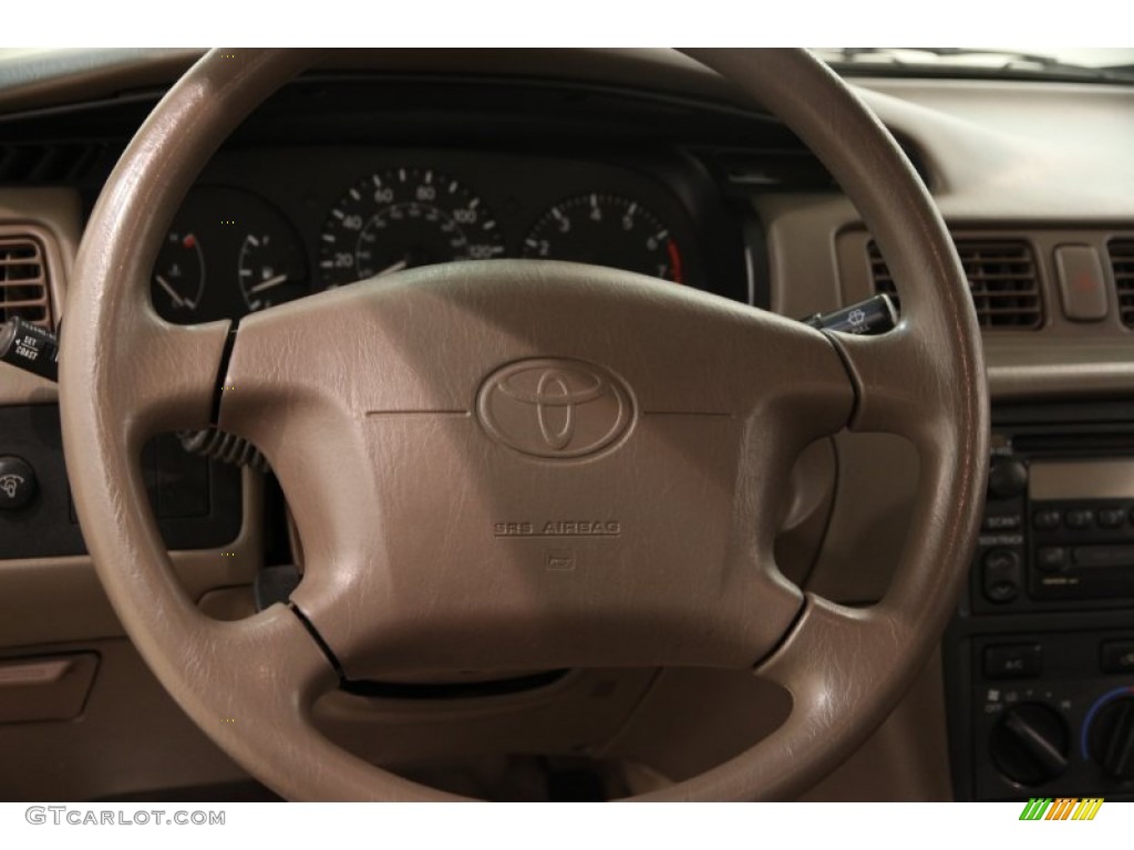 2001 Toyota Camry CE Oak Steering Wheel Photo #91604925