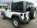 2014 Bright White Jeep Wrangler Sport 4x4  photo #3