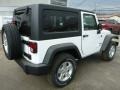 2014 Bright White Jeep Wrangler Sport 4x4  photo #5