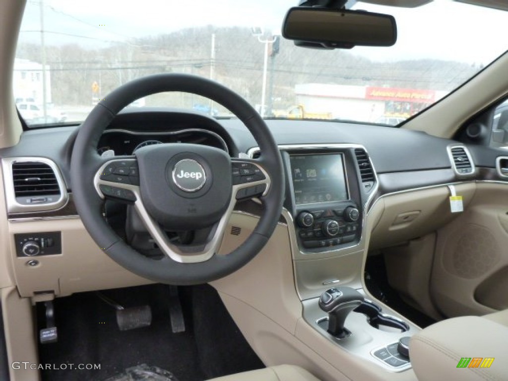 2014 Grand Cherokee Limited 4x4 - Black Forest Green Pearl / New Zealand Black/Light Frost photo #12