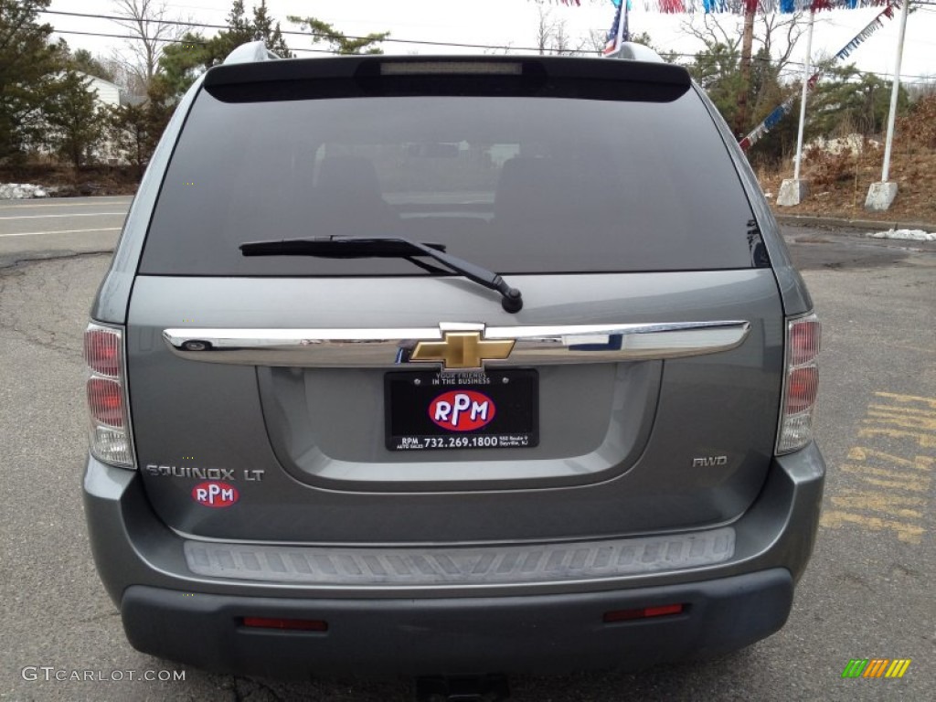 2006 Equinox LT AWD - Dark Silver Metallic / Light Gray photo #15