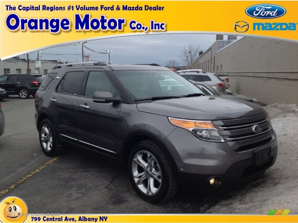2011 Explorer Limited 4WD - Sterling Grey Metallic / Pecan/Charcoal photo #1