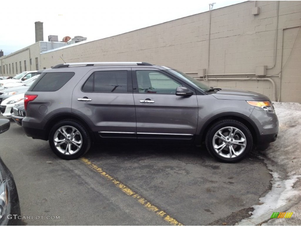 2011 Explorer Limited 4WD - Sterling Grey Metallic / Pecan/Charcoal photo #2
