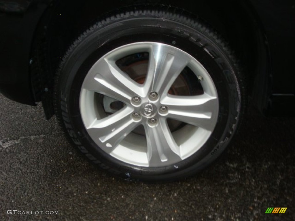 2010 Highlander Limited 4WD - Black / Sand Beige photo #9