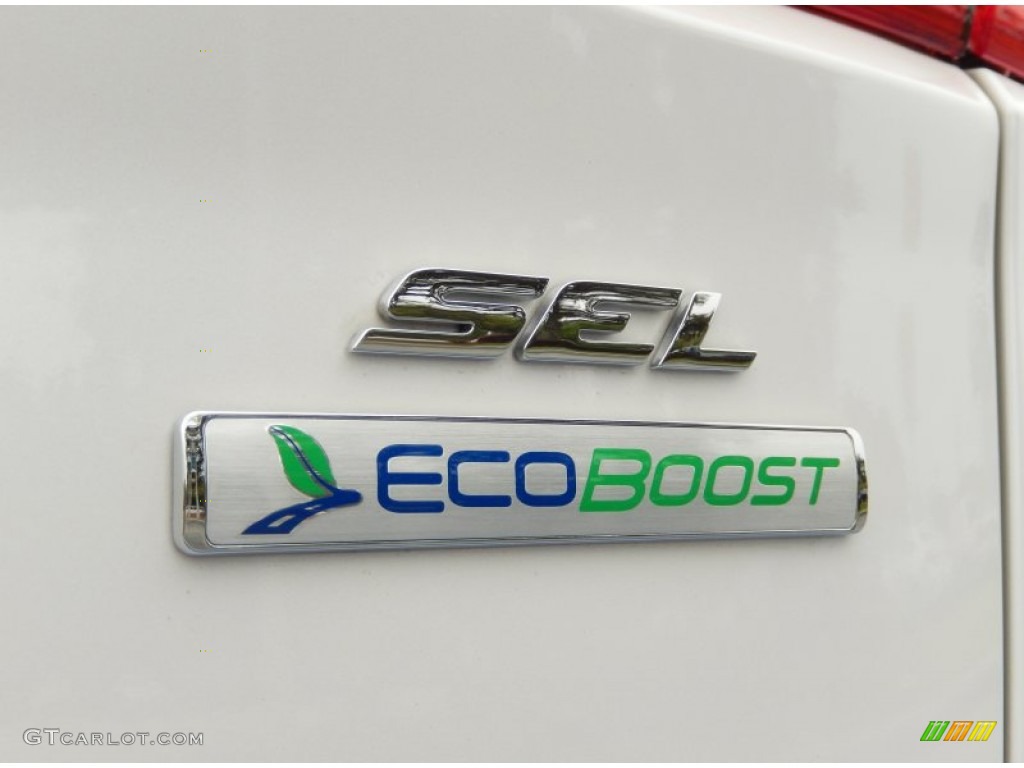2013 Escape SEL 1.6L EcoBoost - White Platinum Metallic Tri-Coat / Medium Light Stone photo #10