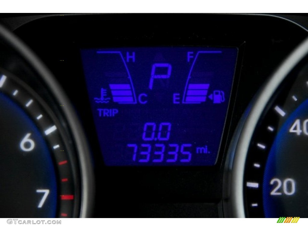 2011 Tucson GL - Graphite Gray / Black photo #7