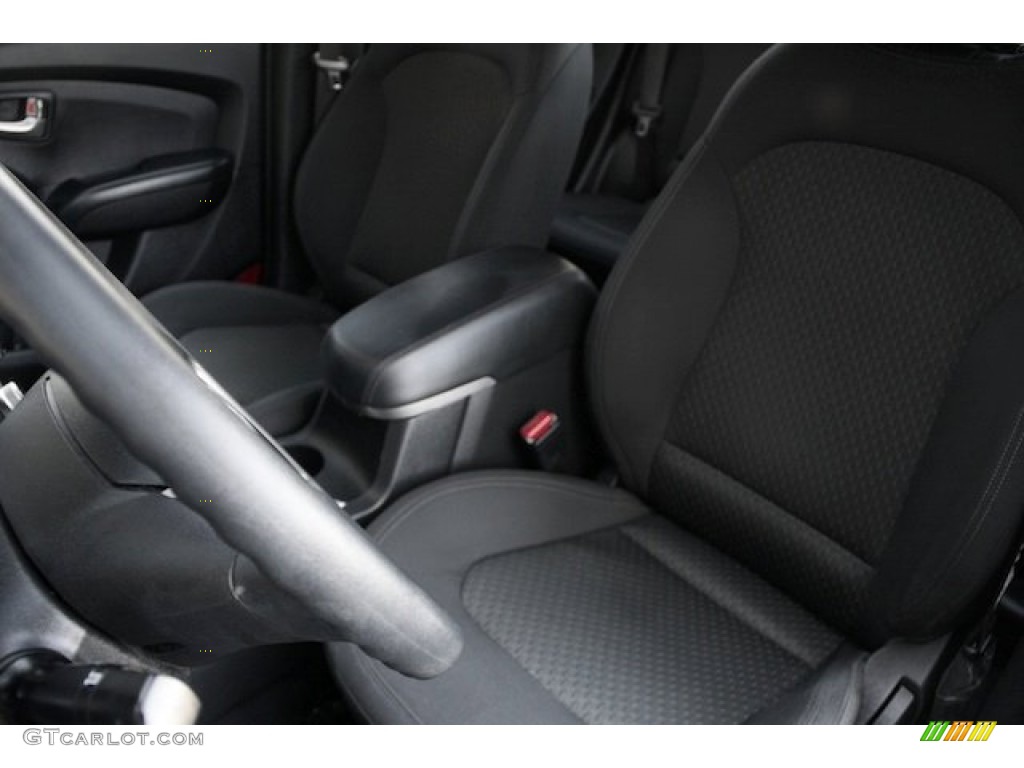 2011 Tucson GL - Graphite Gray / Black photo #13