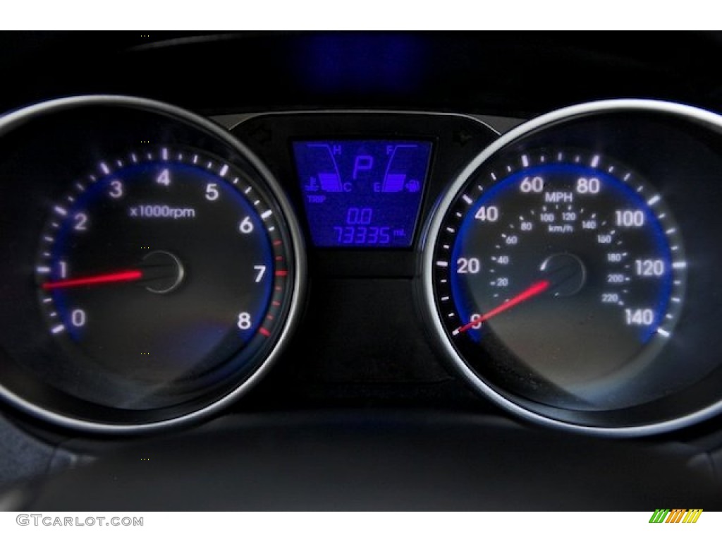 2011 Tucson GL - Graphite Gray / Black photo #23