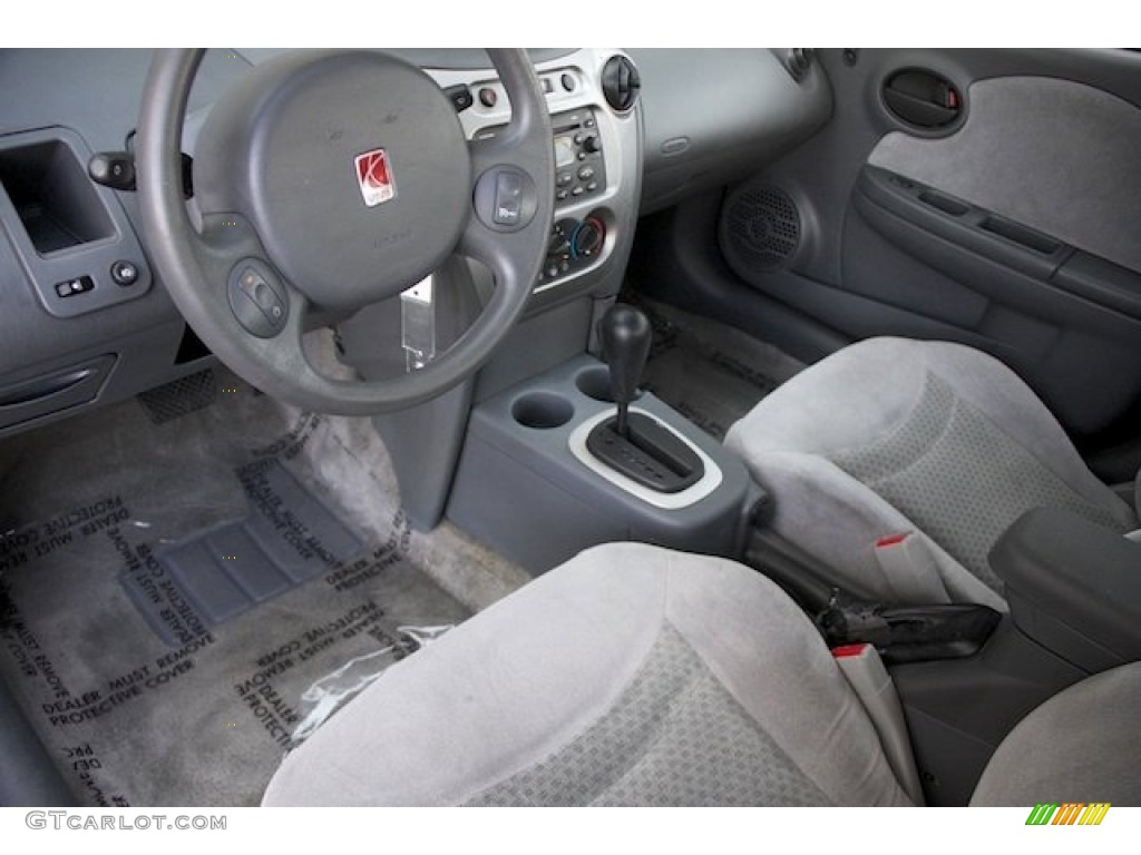2004 ION 3 Sedan - Storm Grey / Grey photo #12