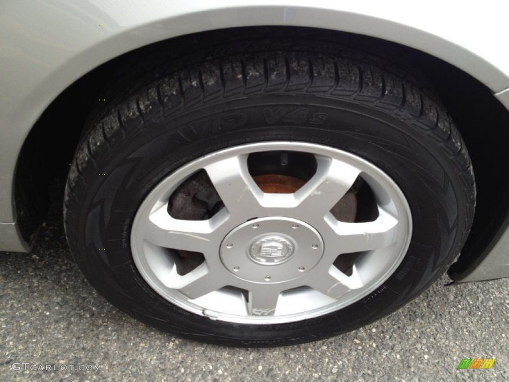 2004 CTS Sedan - Light Platinum / Light Gray/Ebony photo #6