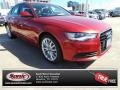 2014 Garnet Red Pearl Audi A6 2.0T Sedan  photo #1