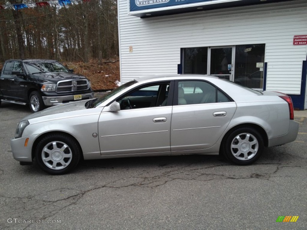 2004 CTS Sedan - Light Platinum / Light Gray/Ebony photo #18
