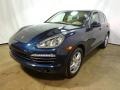 2012 Dark Blue Metallic Porsche Cayenne S Hybrid  photo #3