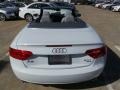 2014 Glacier White Metallic Audi A5 2.0T quattro Cabriolet  photo #6