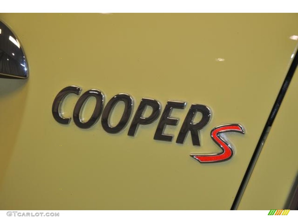 2009 Cooper S Convertible - Interchange Yellow / Black/Yellow photo #17