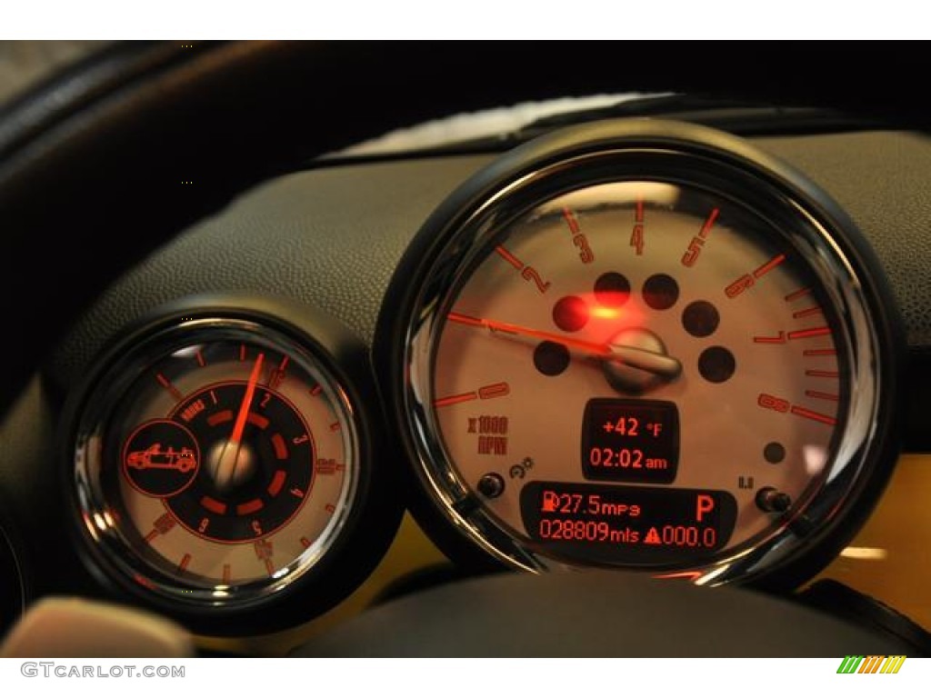 2009 Cooper S Convertible - Interchange Yellow / Black/Yellow photo #25