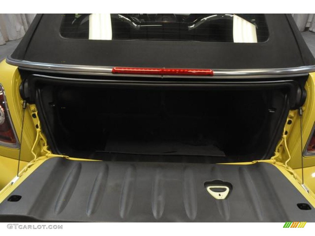 2009 Cooper S Convertible - Interchange Yellow / Black/Yellow photo #31