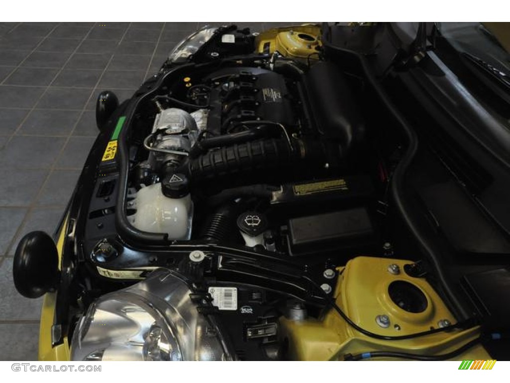 2009 Cooper S Convertible - Interchange Yellow / Black/Yellow photo #33