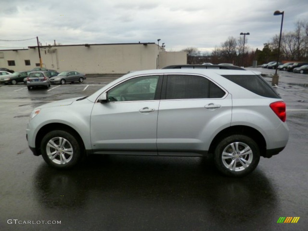 Silver Ice Metallic 2010 Chevrolet Equinox LT AWD Exterior Photo #91614687