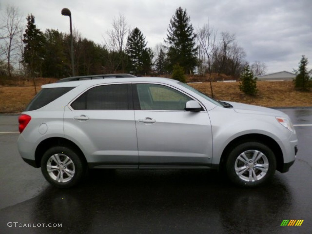 Silver Ice Metallic 2010 Chevrolet Equinox LT AWD Exterior Photo #91614774