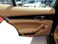 Luxor Beige 2014 Porsche Panamera S E-Hybrid Door Panel