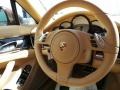 Luxor Beige 2014 Porsche Panamera S E-Hybrid Steering Wheel