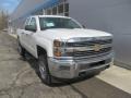 Summit White - Silverado 2500HD WT Double Cab 4x4 Photo No. 11