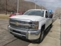 Summit White - Silverado 2500HD WT Crew Cab 4x4 Photo No. 9