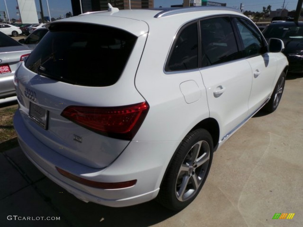 2014 Q5 3.0 TDI quattro - Ibis White / Black photo #6