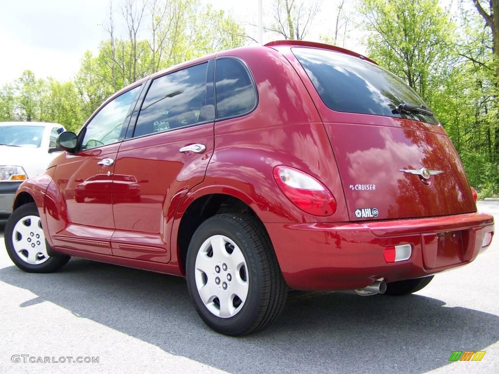 2009 PT Cruiser LX - Inferno Red Crystal Pearl / Pastel Slate Gray photo #3