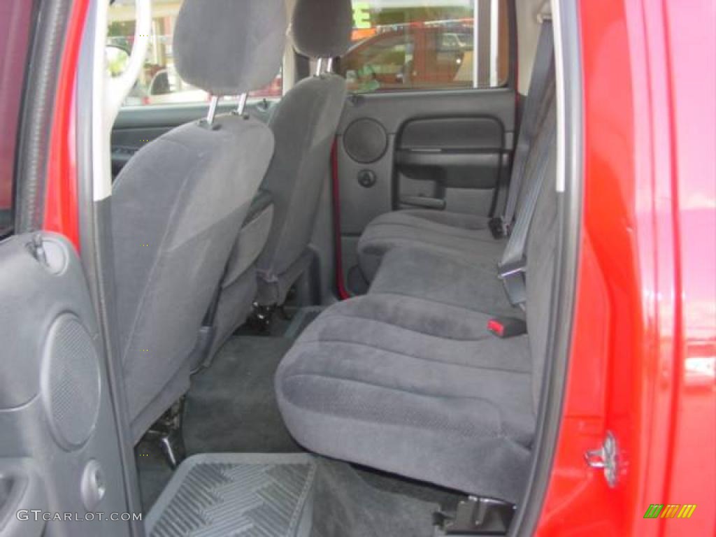 2002 Ram 1500 SLT Plus Quad Cab 4x4 - Flame Red / Dark Slate Gray photo #4