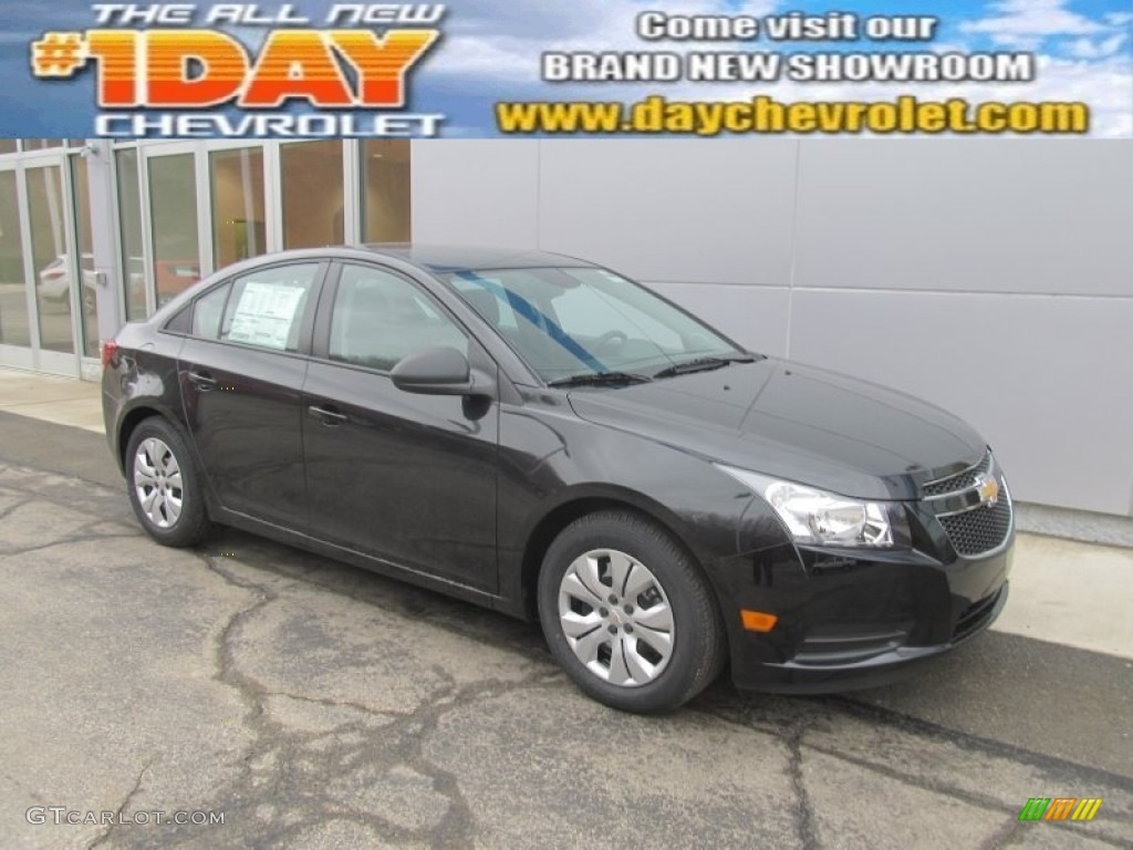 2014 Cruze LS - Black Granite Metallic / Jet Black/Medium Titanium photo #1