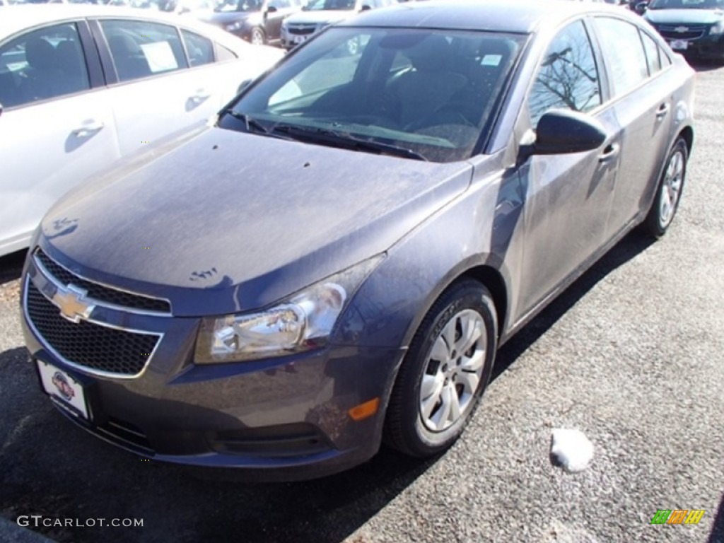 2014 Cruze LS - Atlantis Blue Metallic / Jet Black/Medium Titanium photo #1