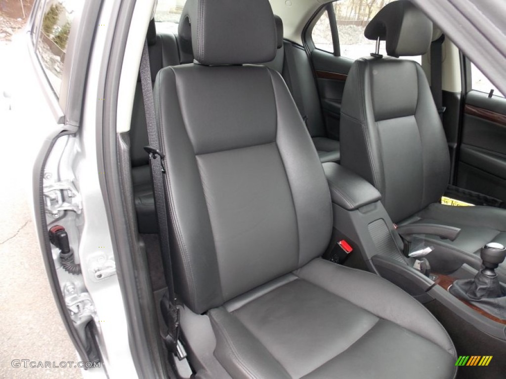 Black Interior 2011 Saab 9-3 2.0T Sport Sedan Photo #91622516
