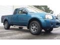 Electric Blue Metallic - Frontier XE V6 King Cab 4x4 Photo No. 3