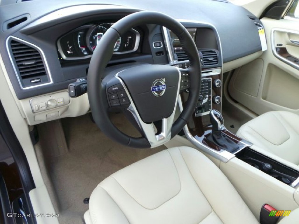 Soft Beige Interior 2015 Volvo XC60 T5 Drive-E Photo #91623312