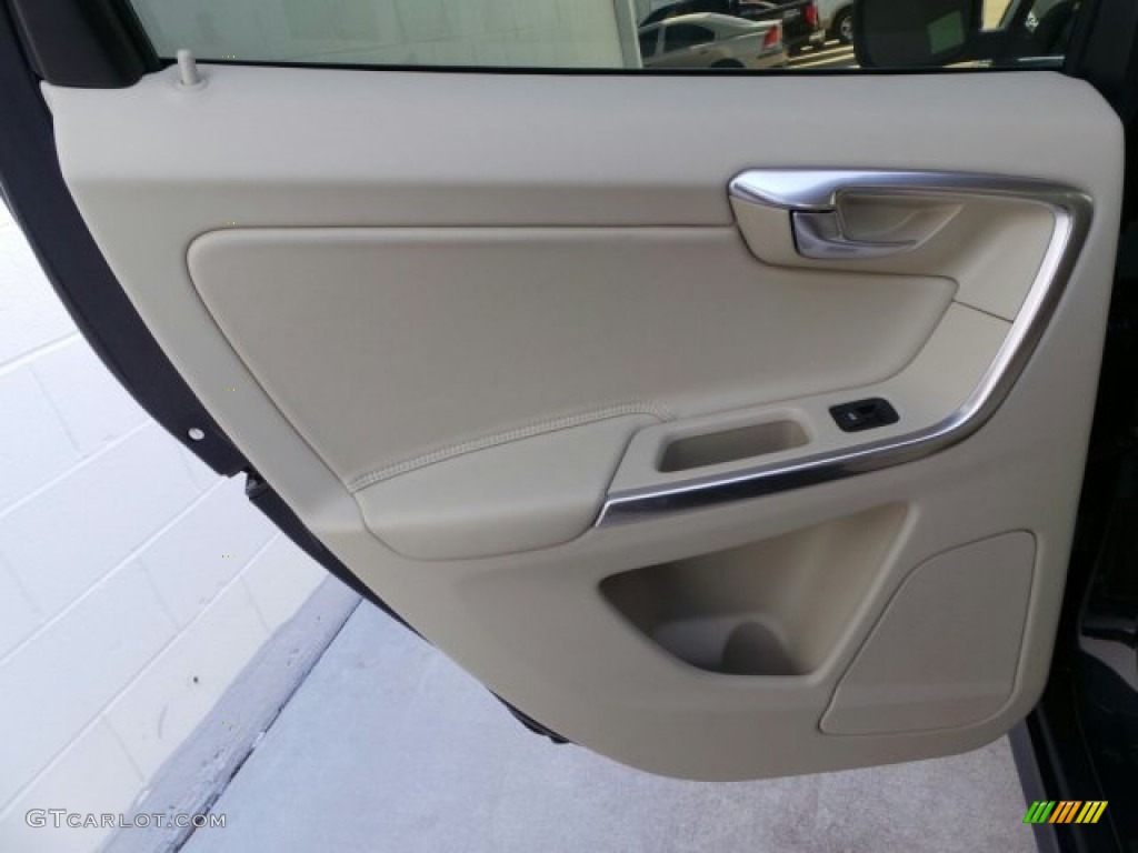 2015 Volvo XC60 T6 AWD Soft Beige Door Panel Photo #91625619