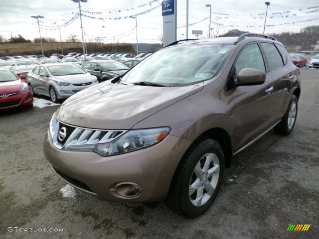 2009 Murano SL AWD - Tinted Bronze Metallic / Beige photo #3