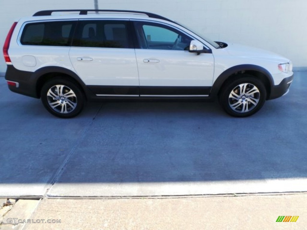 Ice White 2015 Volvo XC70 T5 Drive-E Exterior Photo #91626666