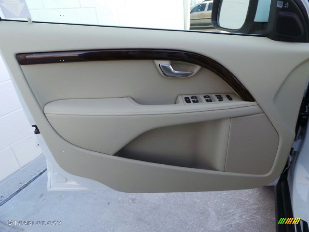 2015 Volvo XC70 T5 Drive-E Soft Beige Door Panel Photo #91626702