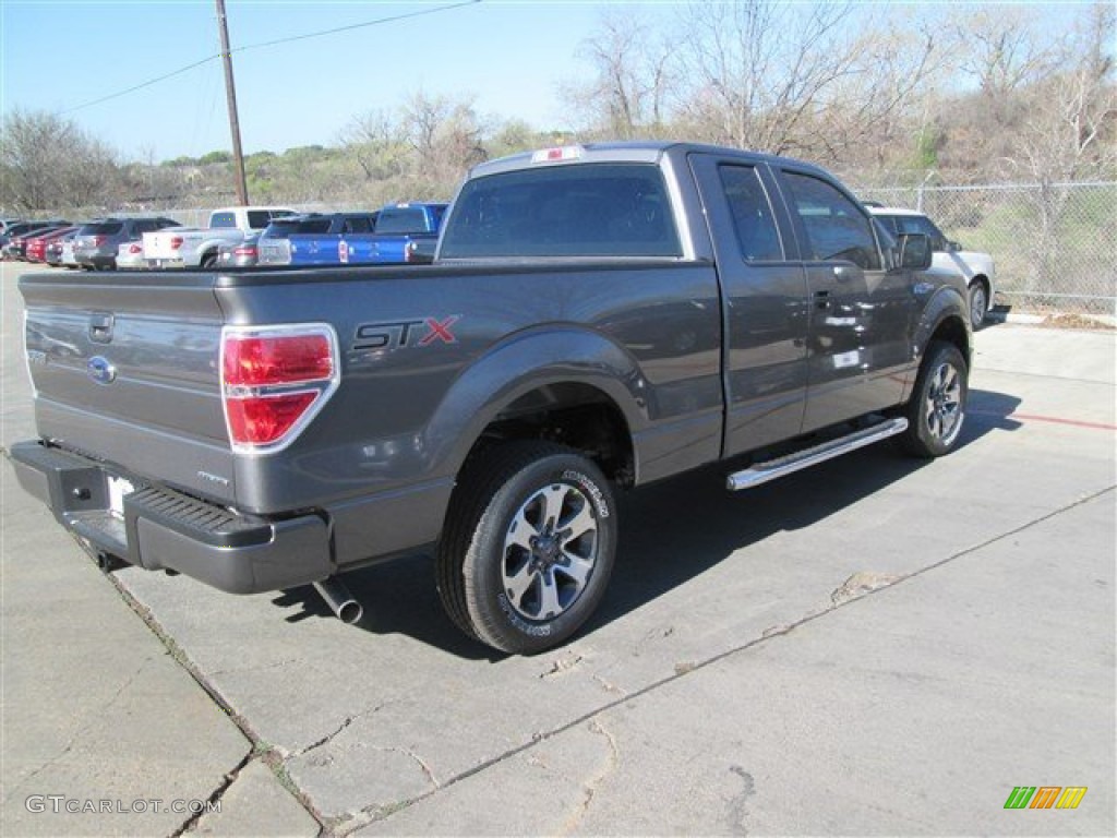 2014 F150 STX SuperCab - Sterling Grey / Steel Grey photo #4