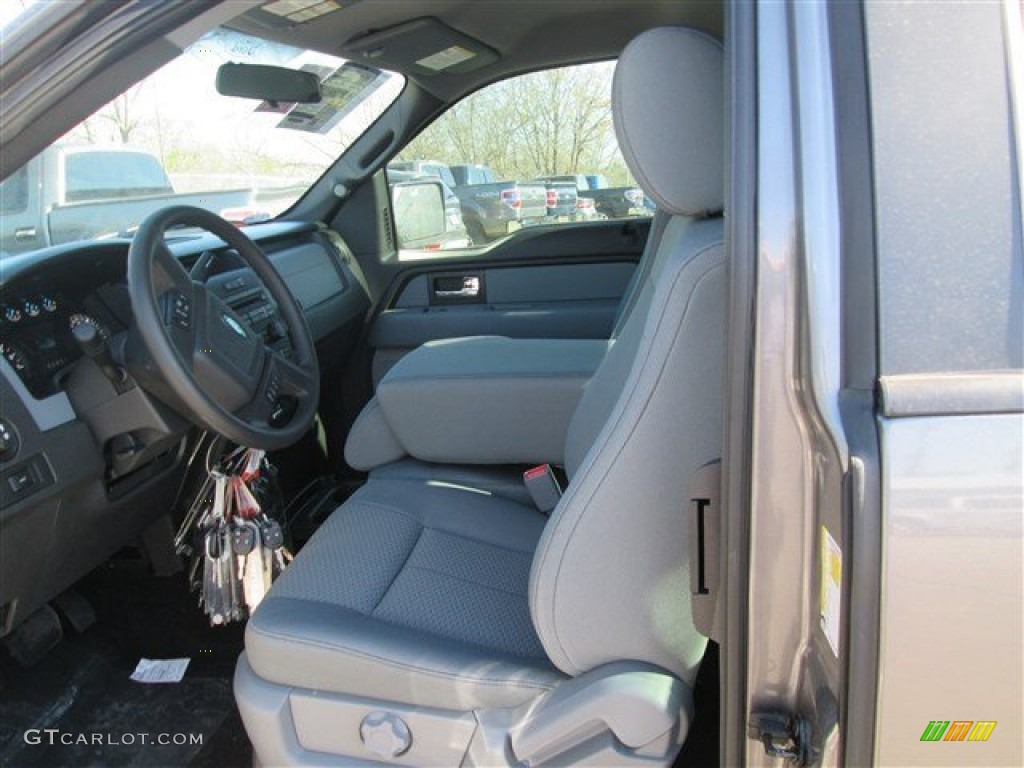 2014 F150 STX SuperCab - Sterling Grey / Steel Grey photo #6